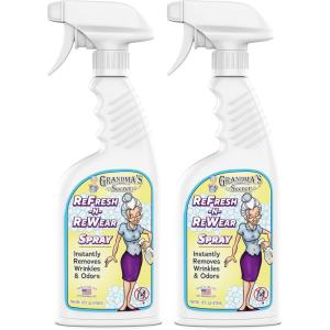 image:imageGrandmas Secret Spot Remover for Clothes  Chlorine Bleach and ToxinFree  Fabric Stain Remover Removes Oil Paint Blood and Pet Stains  2 Ounce Pack of 21600 Fl Oz Pack of 2